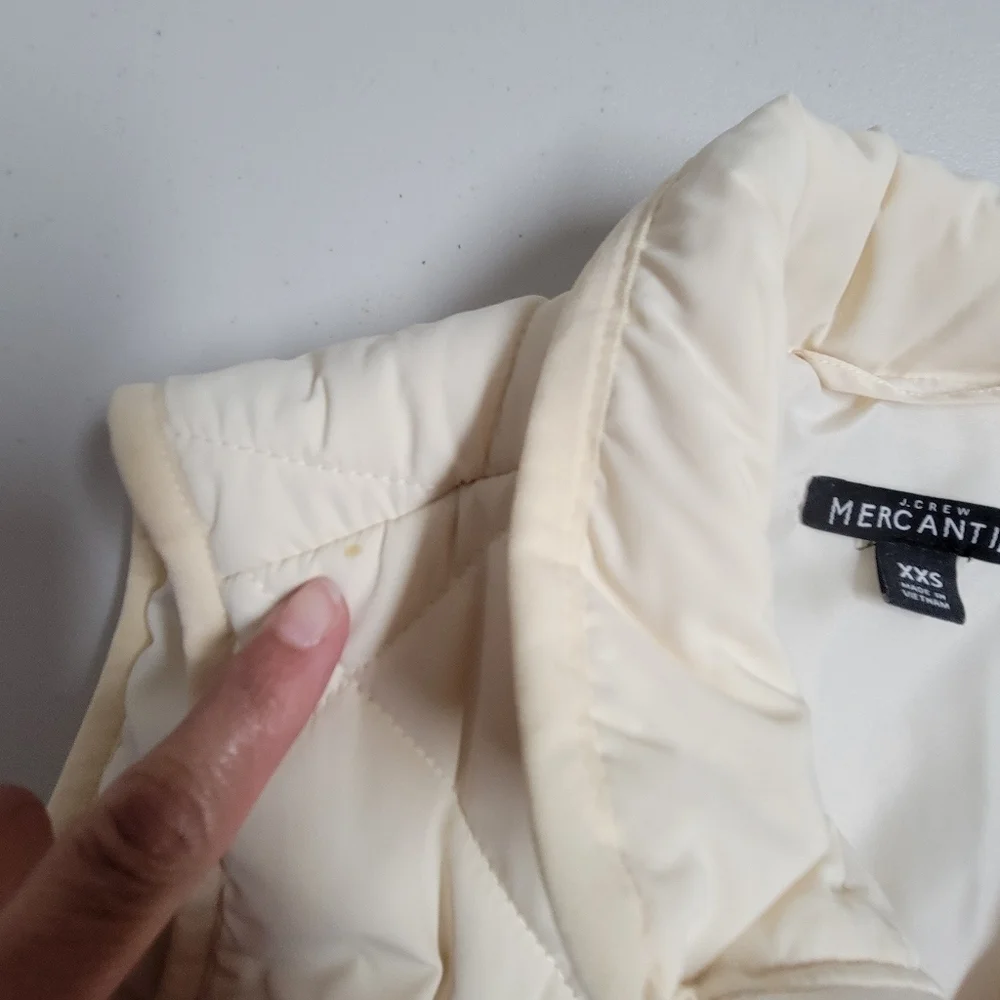 J.crew Mercantile Quilted Zip Up Vest .